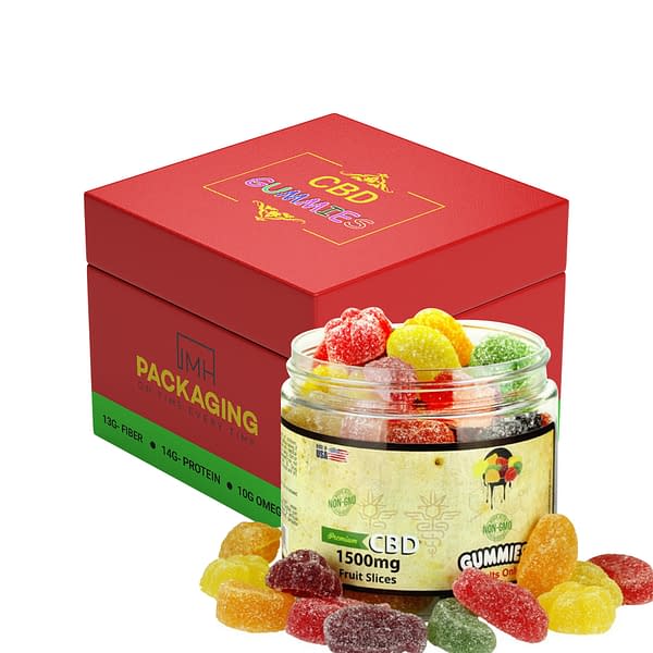 Gummies Boxes UK, Custom Printed Gummies Packaging