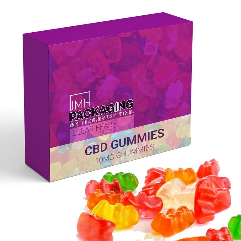 Gummies Boxes UK, Custom Printed Gummies Packaging